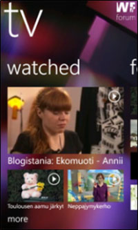 TV-App für Nokias Lumia-Smartphones?