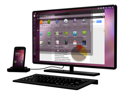 Ubuntu für Android macht Handy zum PC