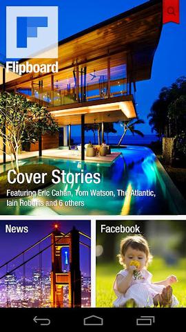 Beliebte Flipboard-App jetzt auch für Android-Geräte