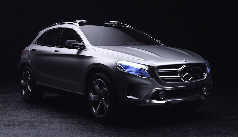 Mercedes zeigt SUV mit integriertem Projektor
