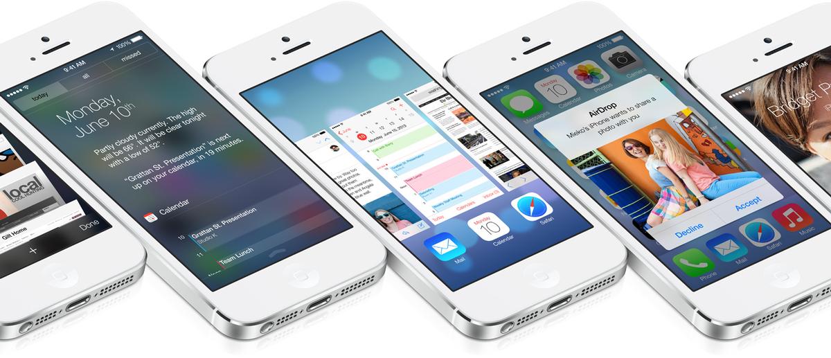 Apple zeigt iOS 7, Release im Herbst