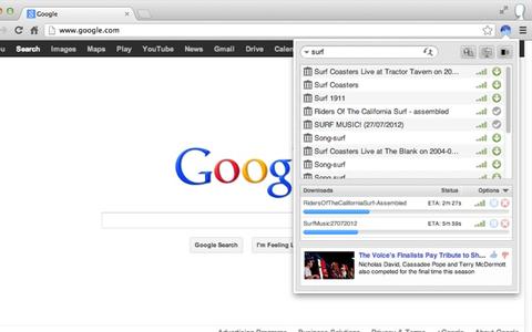 Surf verwandelt Chrome in Torrent-Client
