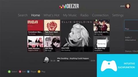 Deezer kommt auf Xbox, auch in der Schweiz