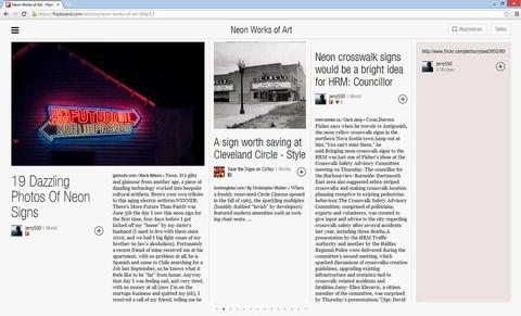 Flipboard neu als Web-Variante