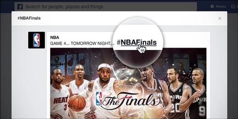 Facebook lanciert Hashtag