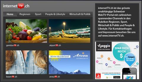 InternetTV.ch neu auch auf Smart-TV-Geräten von Samsung