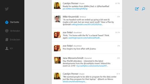Twitter-App für Windows 8 steht bereit