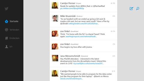 Twitter-App für Windows 8 steht bereit