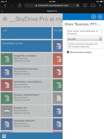 Sharepoint wird Touch-freundlicher