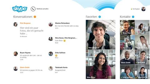 Microsoft aktualisiert Skype für Windows 8