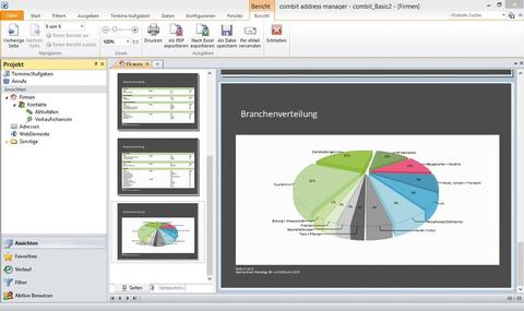 Combit CRM 7 und Address Manager 17 - Redesign mit Ribbon