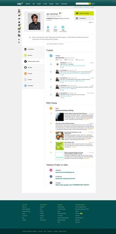 Neue Profile bei Xing