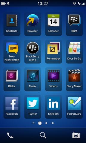 Blackberry 10 sammelt Zugangsdaten von Mail-Accounts