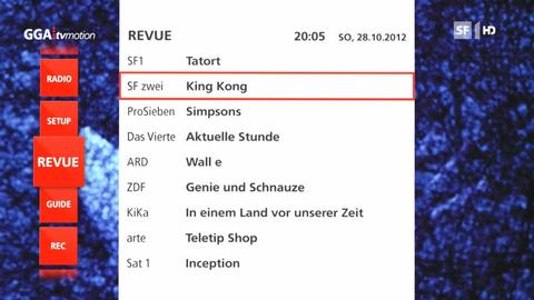 TV Motion von GGA Maur neu auch für Kabelkunden 