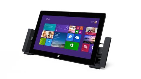 Akku-Cover und Docking Station für Surface-Tablets