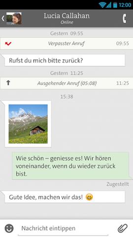 Mit der Swisscom-App iO kostenlos telefonieren und Nachrichten versenden