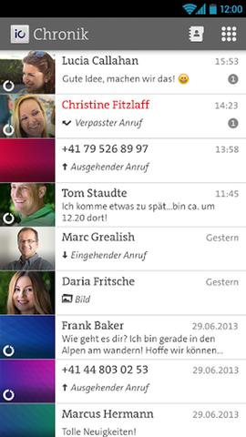 Swisscom bringt Gruppenchats für iO