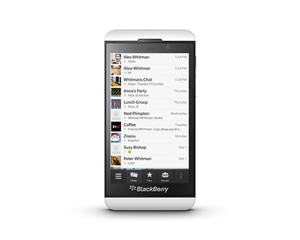 Whatsapp gibt's nun auch für Blackberry 10