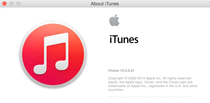 iTunes 12 wird flach