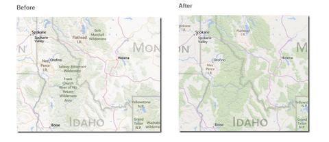 Bing Maps mit aufgefrischtem Erscheinungsbild
