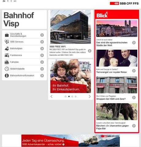 'Blick' wird Teil des Gratis-SBB-WLAN