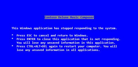 Steve Ballmer schrieb Texte für Blue-Screen-Fehlermeldungen