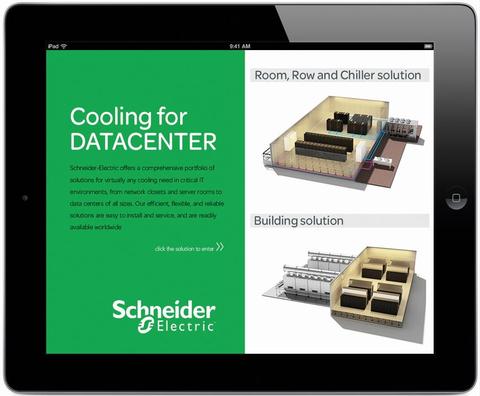 Schneider Electric bietet mit App Einblick in die Rechenzentrumskühlung