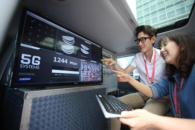 Samsung meldet neue Rekordgeschwindigkeiten für 5G-Netz