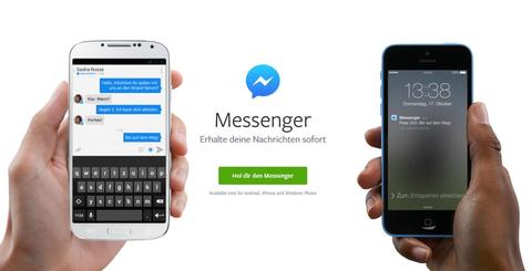 Facebook drängt Nutzer auf Messenger-App