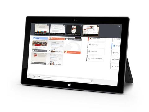 Beta-Version von Firefox für Windows 8 Touch kann getestet werden