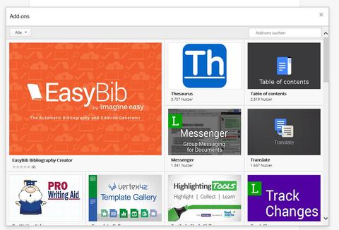 Google lanciert Add-ons für Docs und Sheets