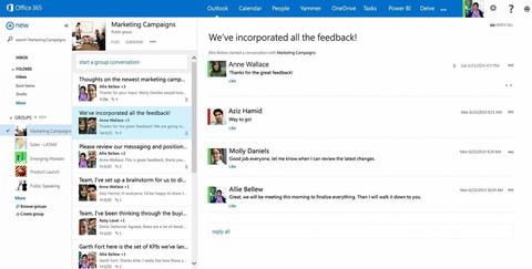 Office 365 jetzt mit neuen Gruppen-Features