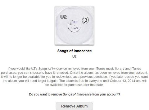 Apple lässt Nutzer ungewolltes U2-Geschenk löschen