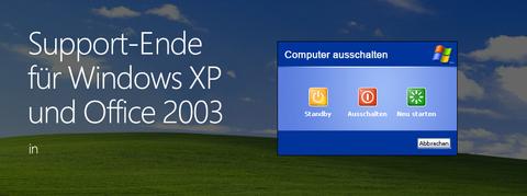 Windows XP: Acht Tage vor Support-Ende noch über 27 Prozent Marktanteil 