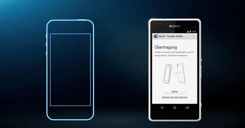 Sony bringt App für Handy-Transfer
