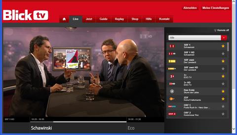 Schweizer Sender bei Blick TV jetzt gratis in HD-Qualität