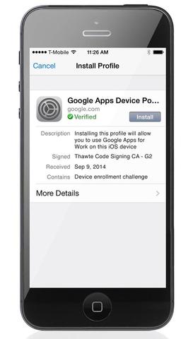 Google lanciert iOS Sync für Google Apps