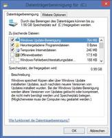 Windows 8 - Speicherplatz freischaufeln