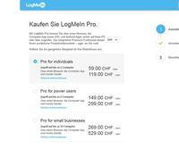 Logmein korrigiert Preise für die Schweiz