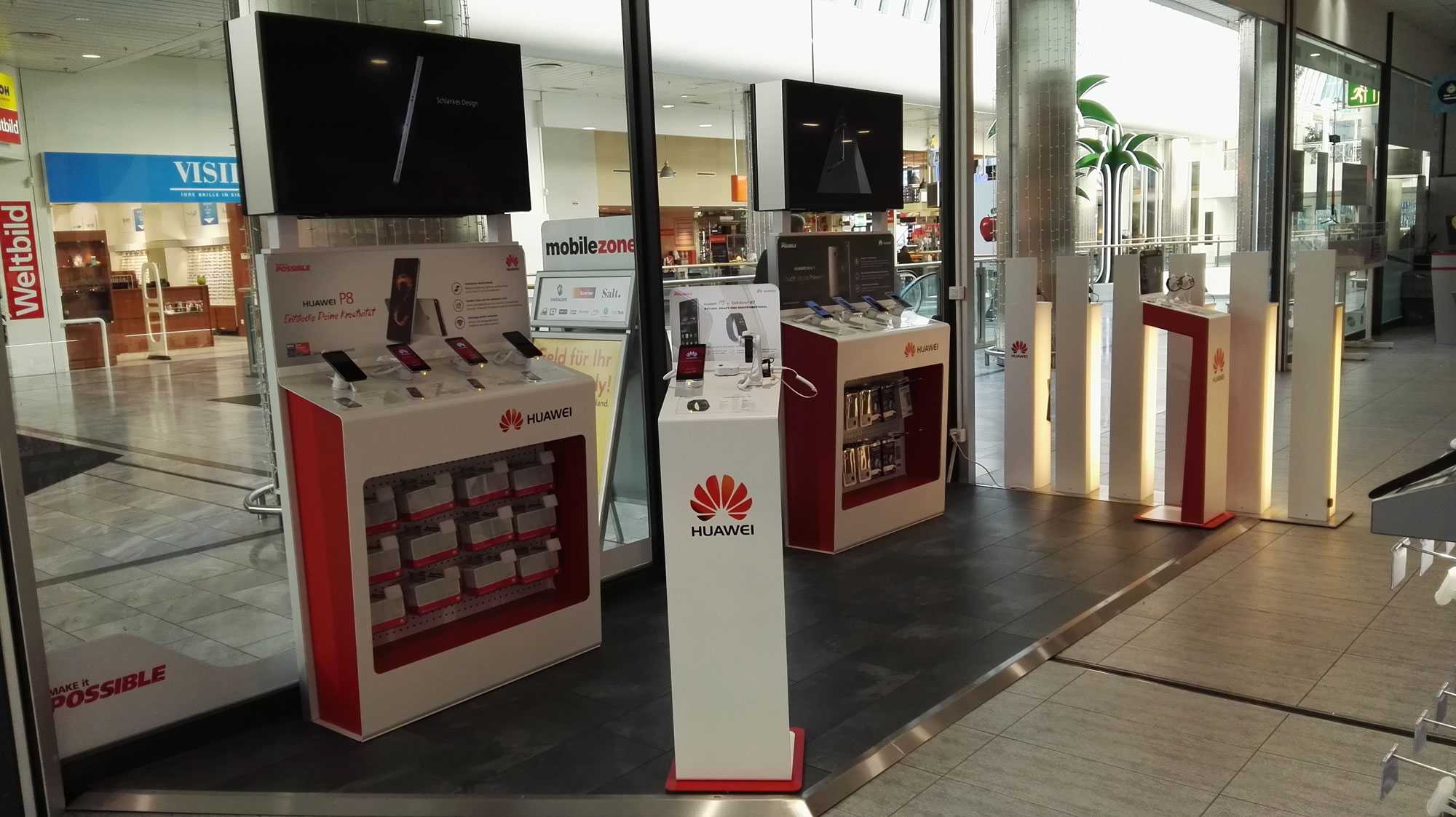 Mehr Huawei bei Mobilezone