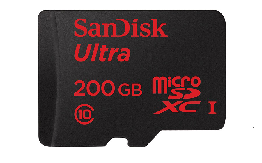 MWC: MicroSD-Karte mit 200 GB von Sandisk