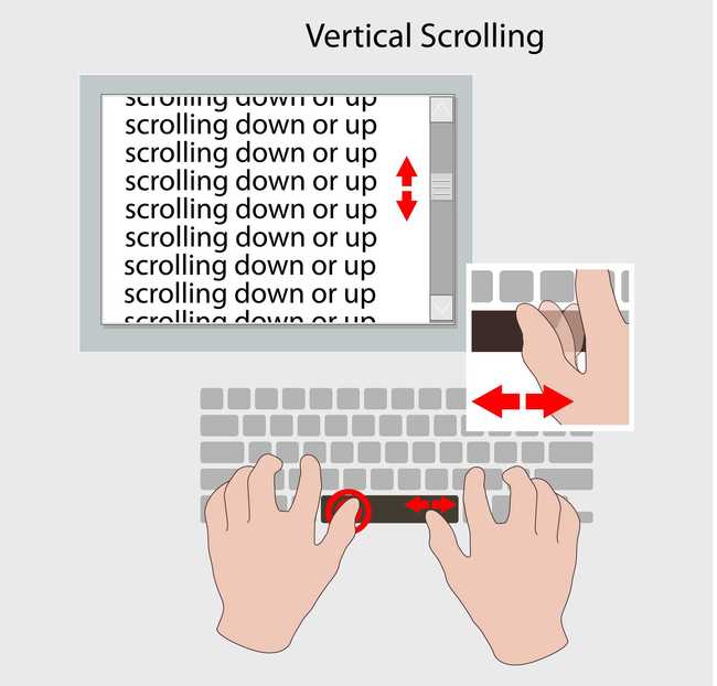 Synaptics verwandelt Leertaste in Touchpad