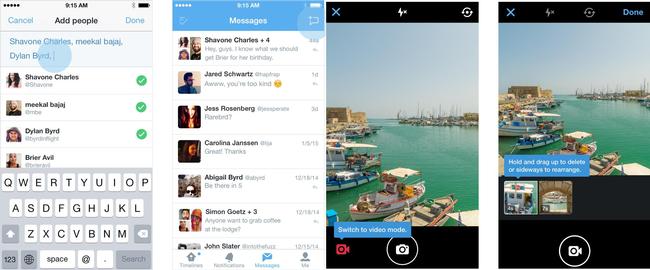 Twitter-App neu mit Video und Gruppenchat