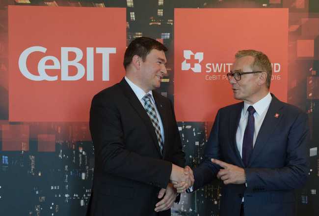 Cebit 2016: Partnerland Schweiz ist bereit