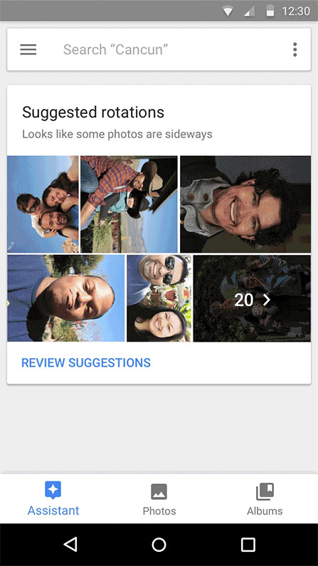 Google Fotos dreht Bilder automatisch und macht aus Videos GIFs