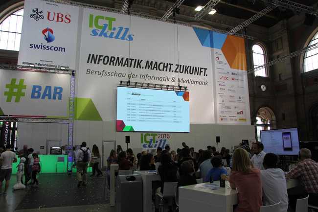 ICTskills finden 2017 im Rahmen der Informatiktage statt