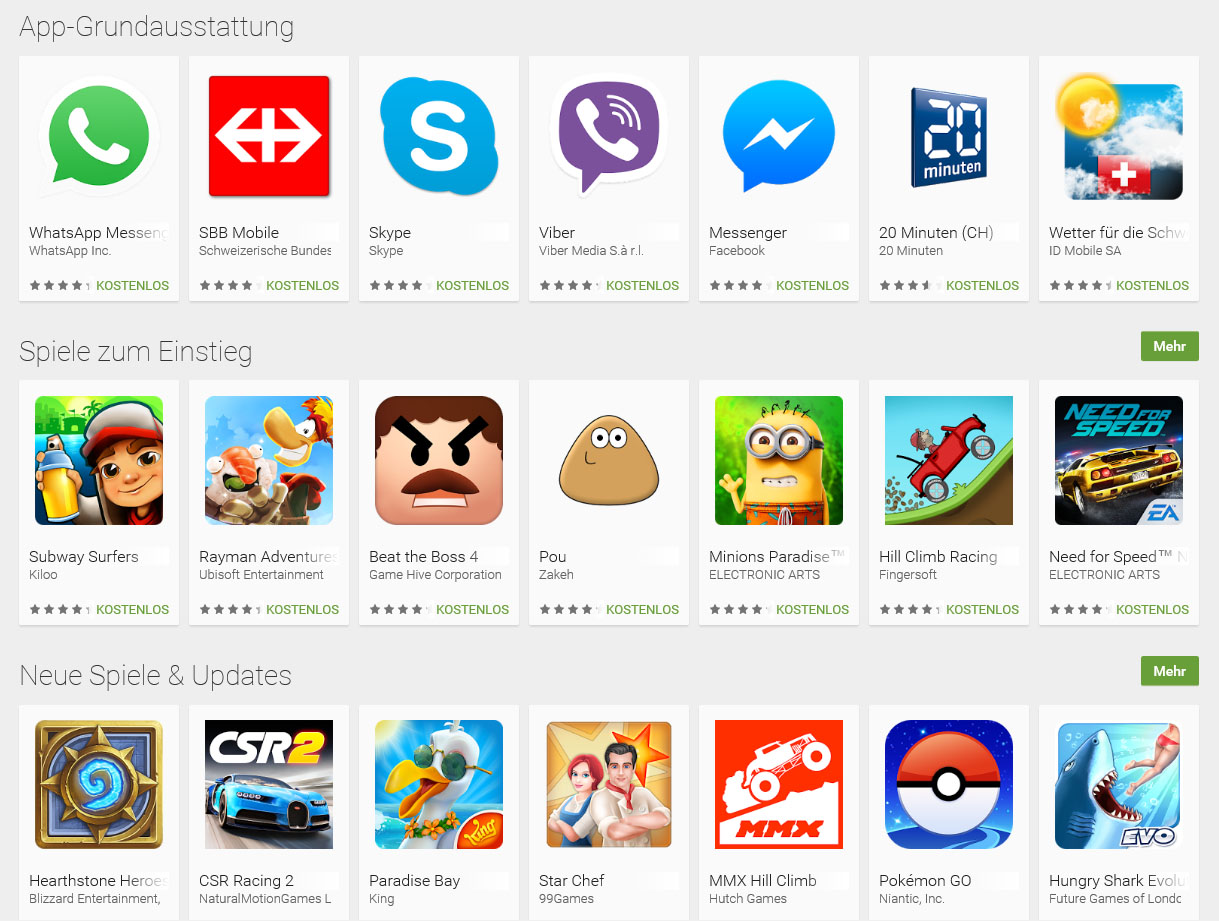Google entfernt gewisse Apps aus Play Store