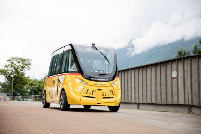 Postauto beginnt mit öffentlichen Tests von selbstfahrenden Shuttles