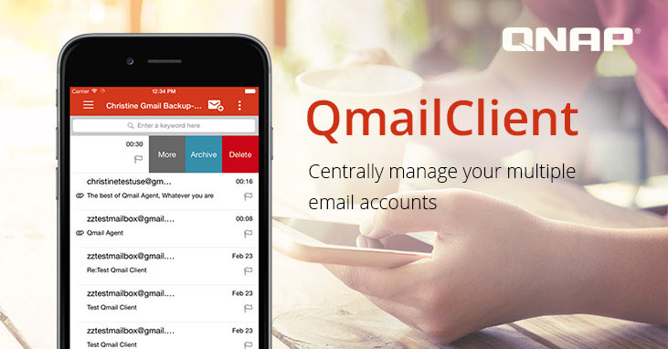 Qnap lanciert App für Verwaltung mehrerer Mail-Accounts