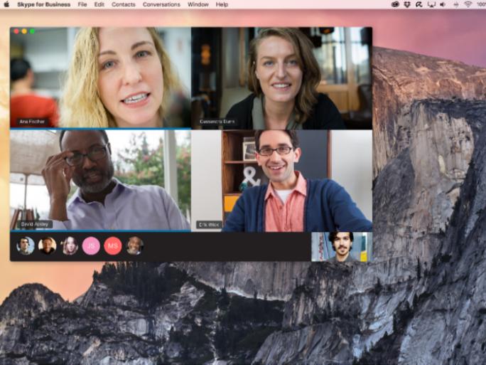 Skype for Business nun auch auf MacOS